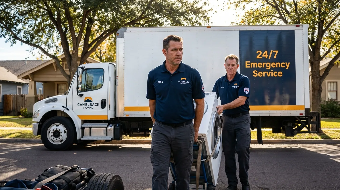 CamelBack Moving crew loading furniture in Church Point, LA