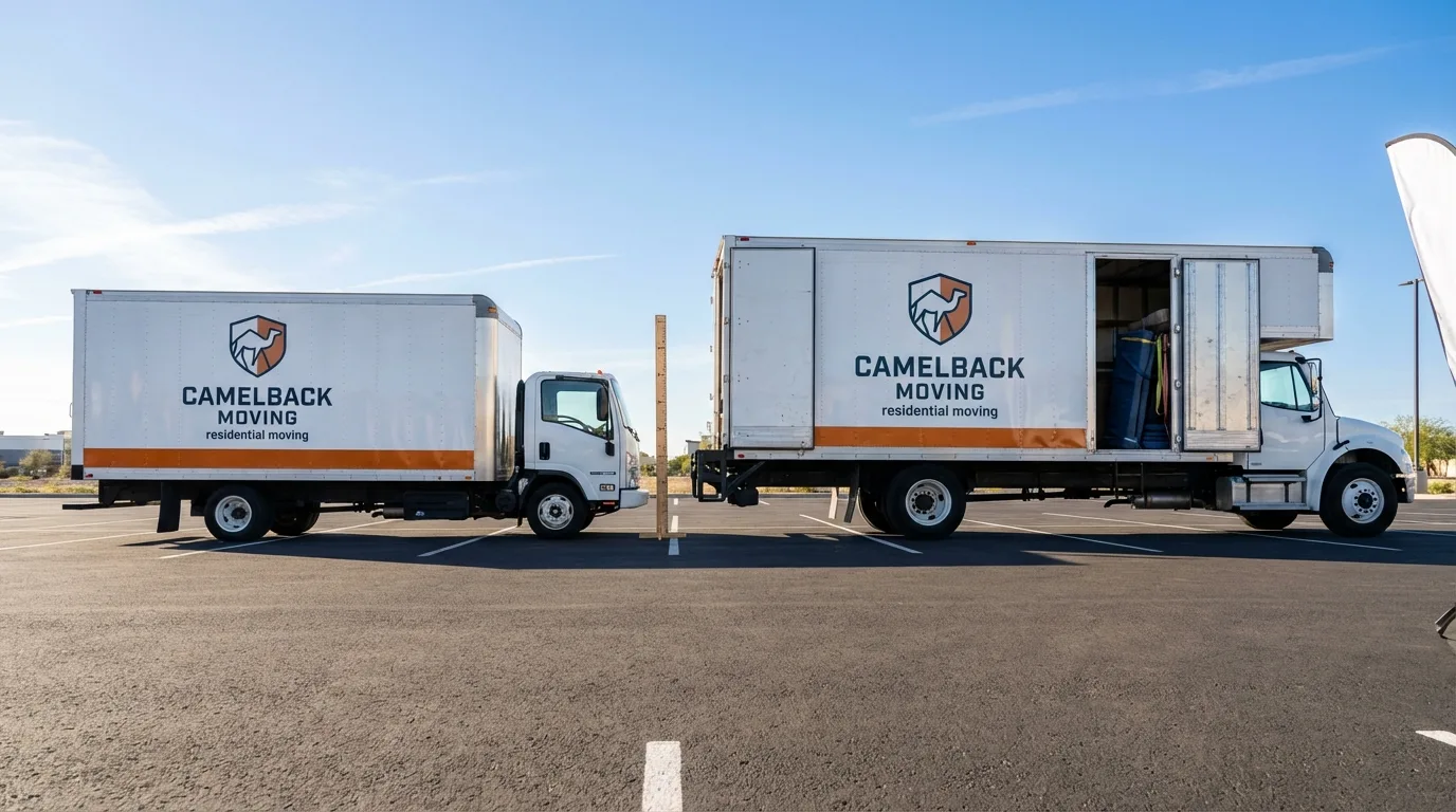 Moving truck size capacity guide in Church Point